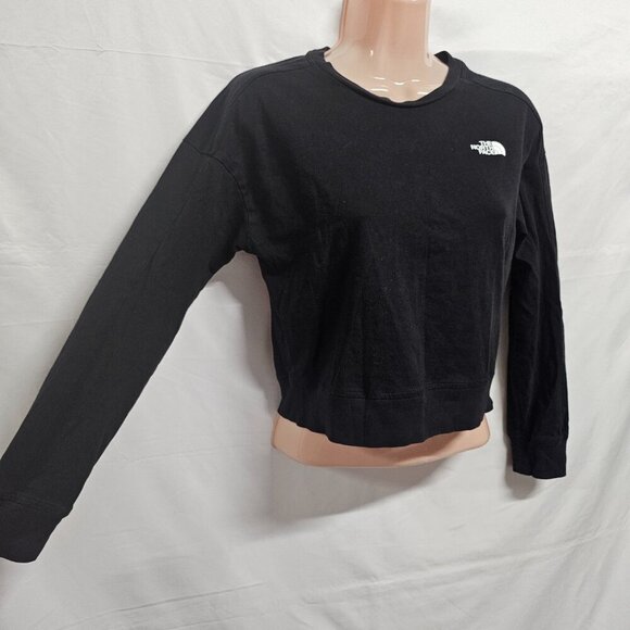 The North Face Long Sleeve Crop Top Women Size XS Black - Picture 5 of 14